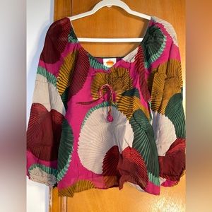 FARM RIO ANTHROPOLOGIE BLOUSE